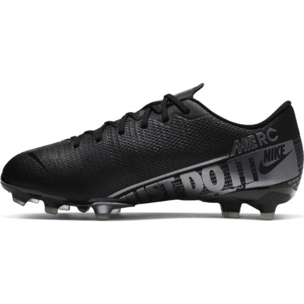 Nike Jr. Mercurial Vapor 13 Academy MG Kids' Multi-Ground Soccer Cleat BLACK